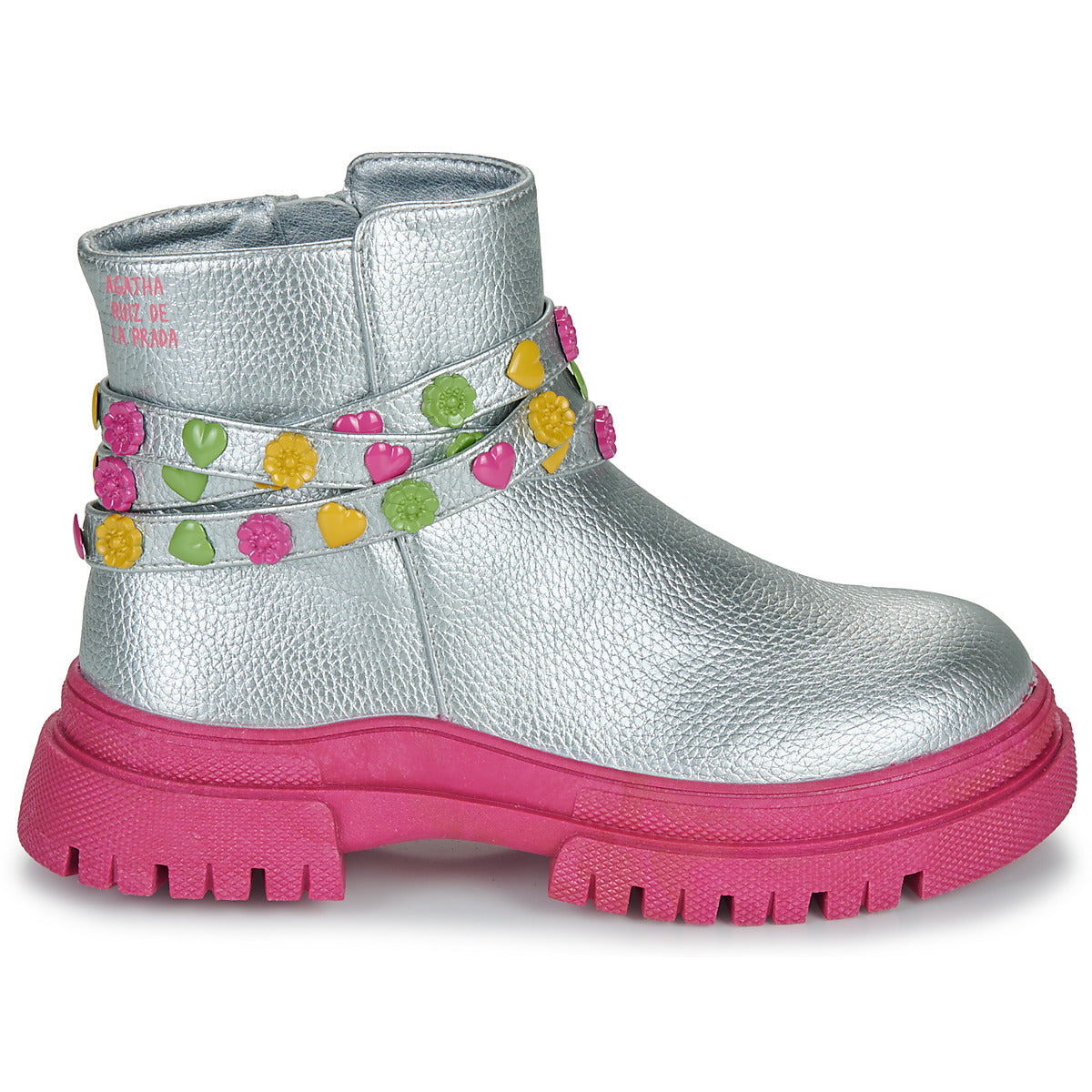 Stivaletti bambini ragazza Agatha Ruiz de la Prada  MATI  Argento