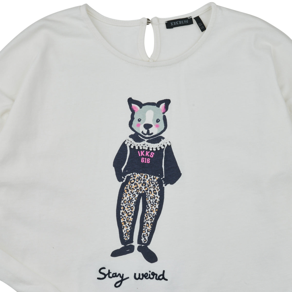 T-shirts a maniche lunghe ragazza Ikks  X210042  Beige