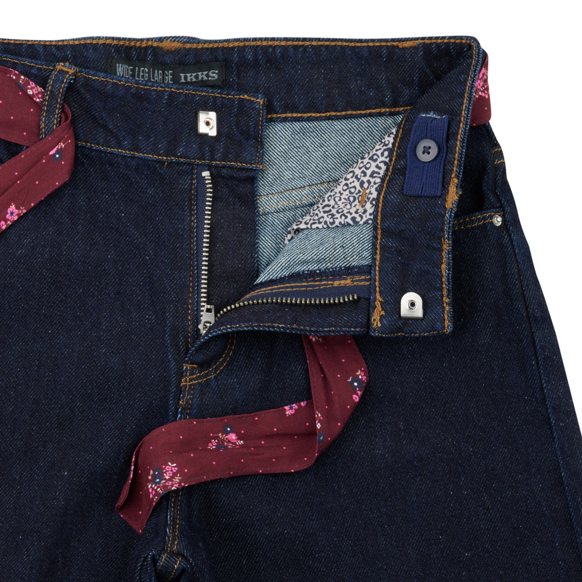 Jeans Flare ragazza Ikks X229022 Blu