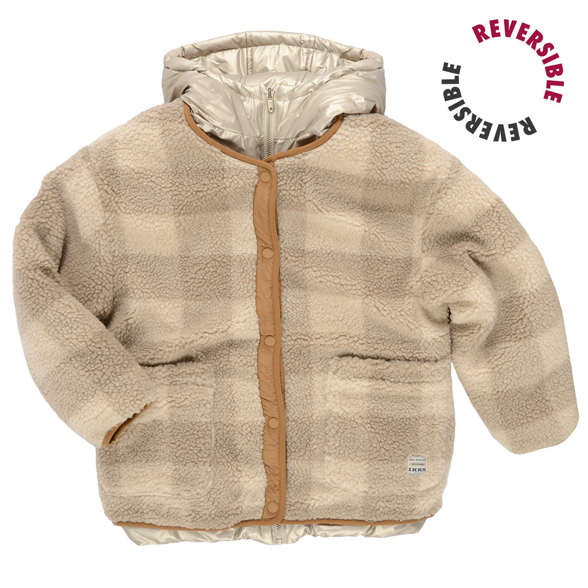 Mantella ragazza Ikks  X242002  Beige