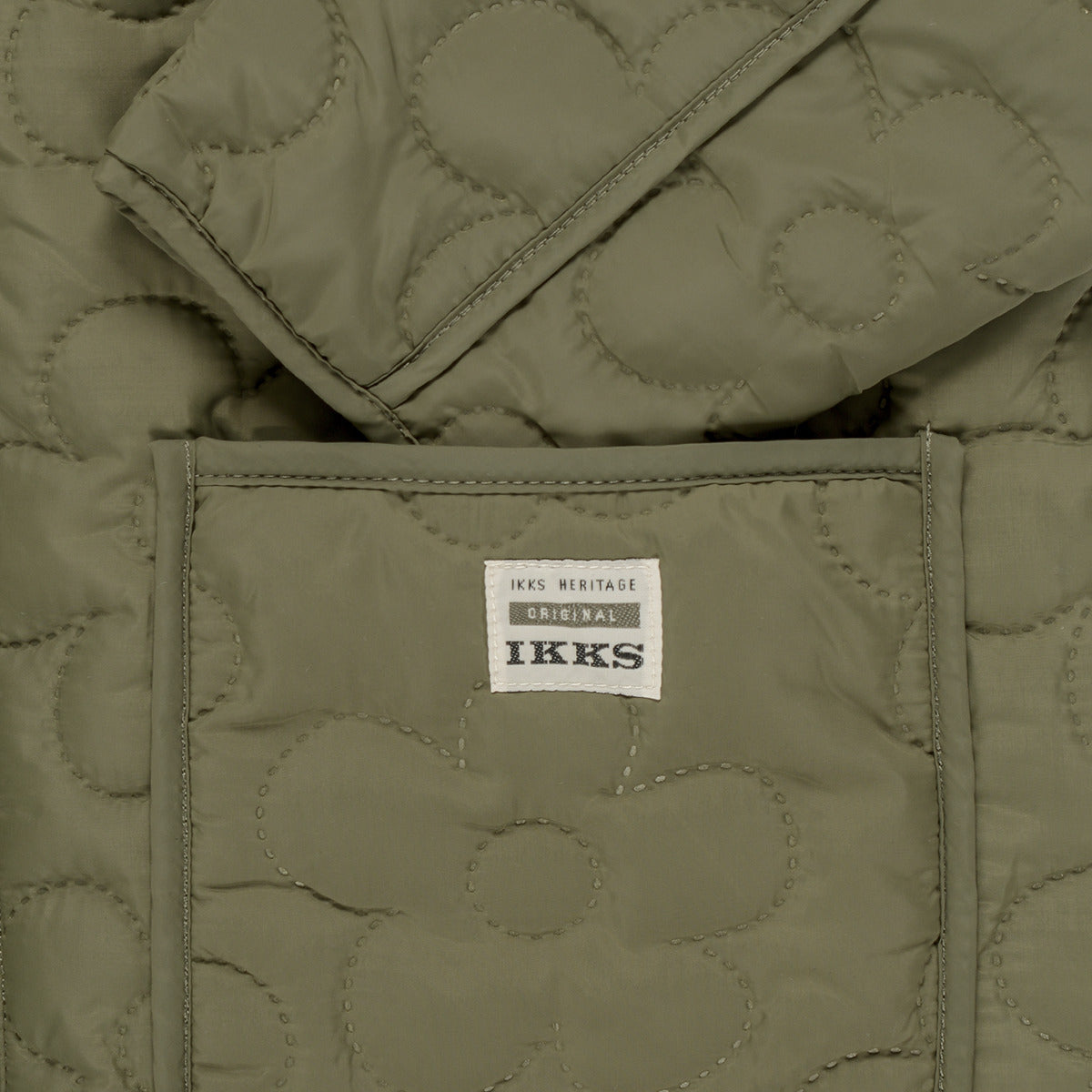 Giubbotto bambina ragazza Ikks X241022 Kaki