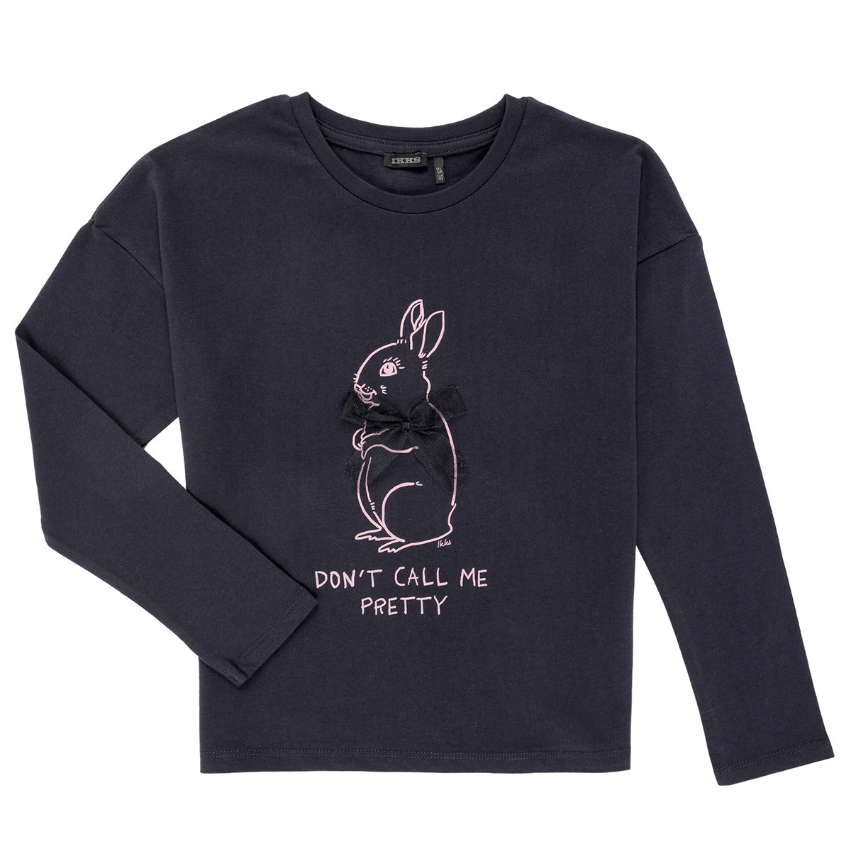 T-shirts a maniche lunghe ragazza Ikks  X210022  Marine