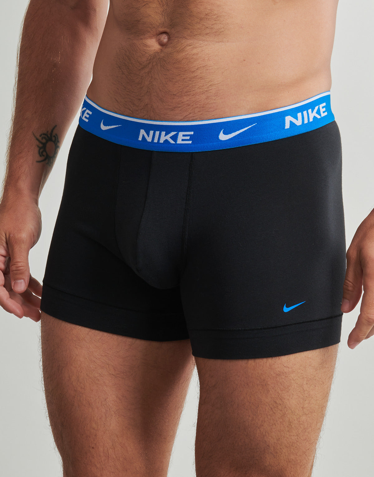 Boxer Uomo Nike  EDAY COTTON ST 2PK  Nero