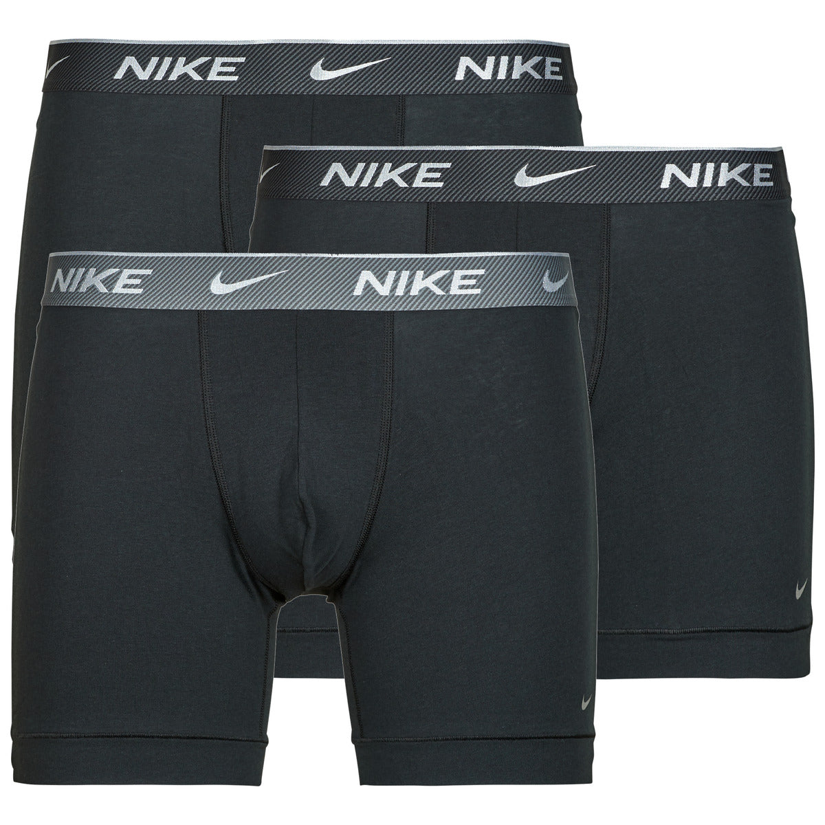 Boxer Uomo Nike  EDAY COTTON STRETCH BOXER BRIEF 3PK  Nero