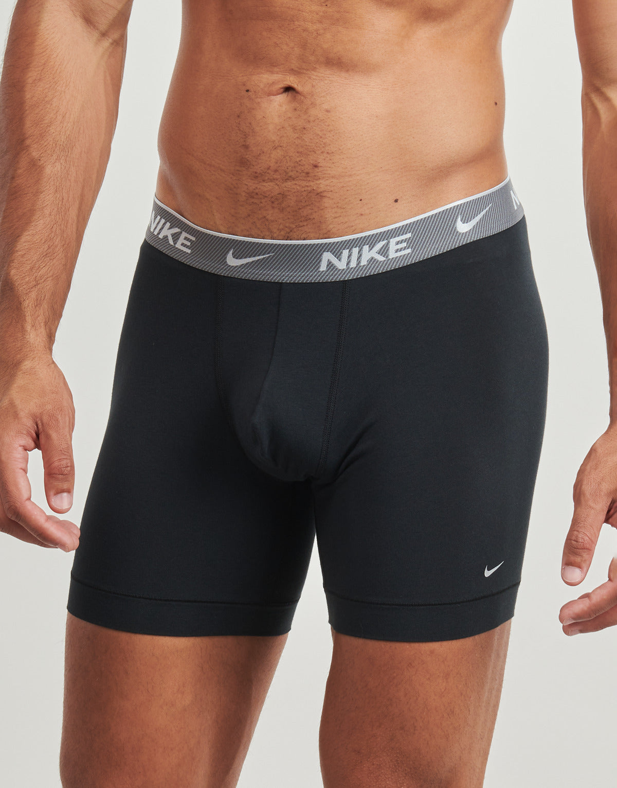 Boxer Uomo Nike  EDAY COTTON STRETCH BOXER BRIEF 3PK  Nero