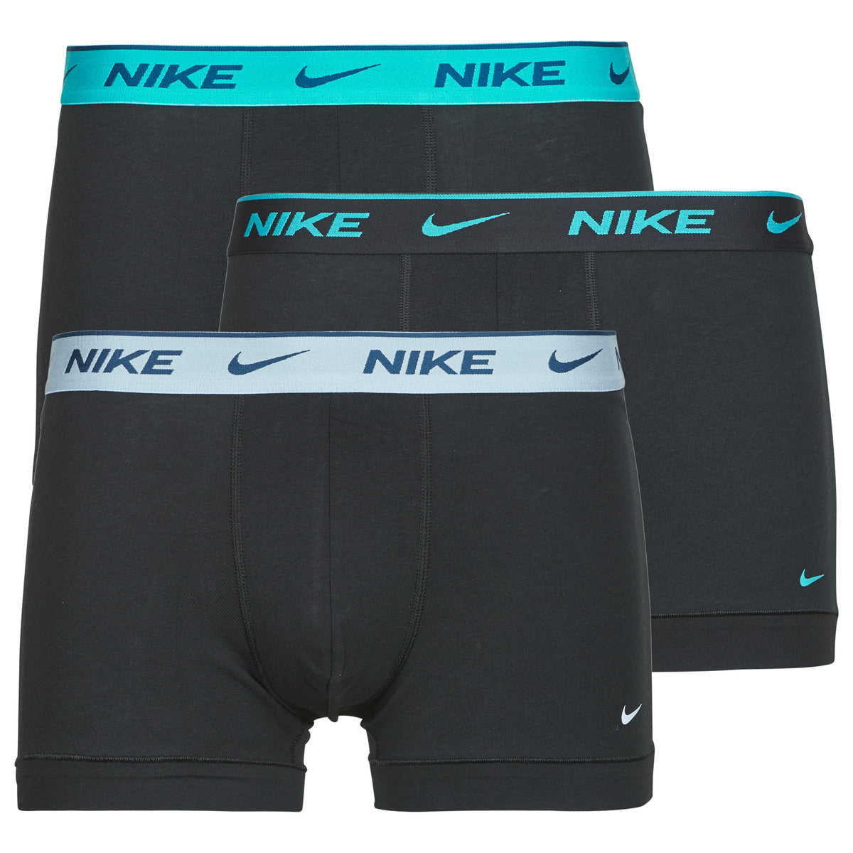Boxer Uomo Nike  EDAY COTTON STRETCH TRUNK 3PK  Nero