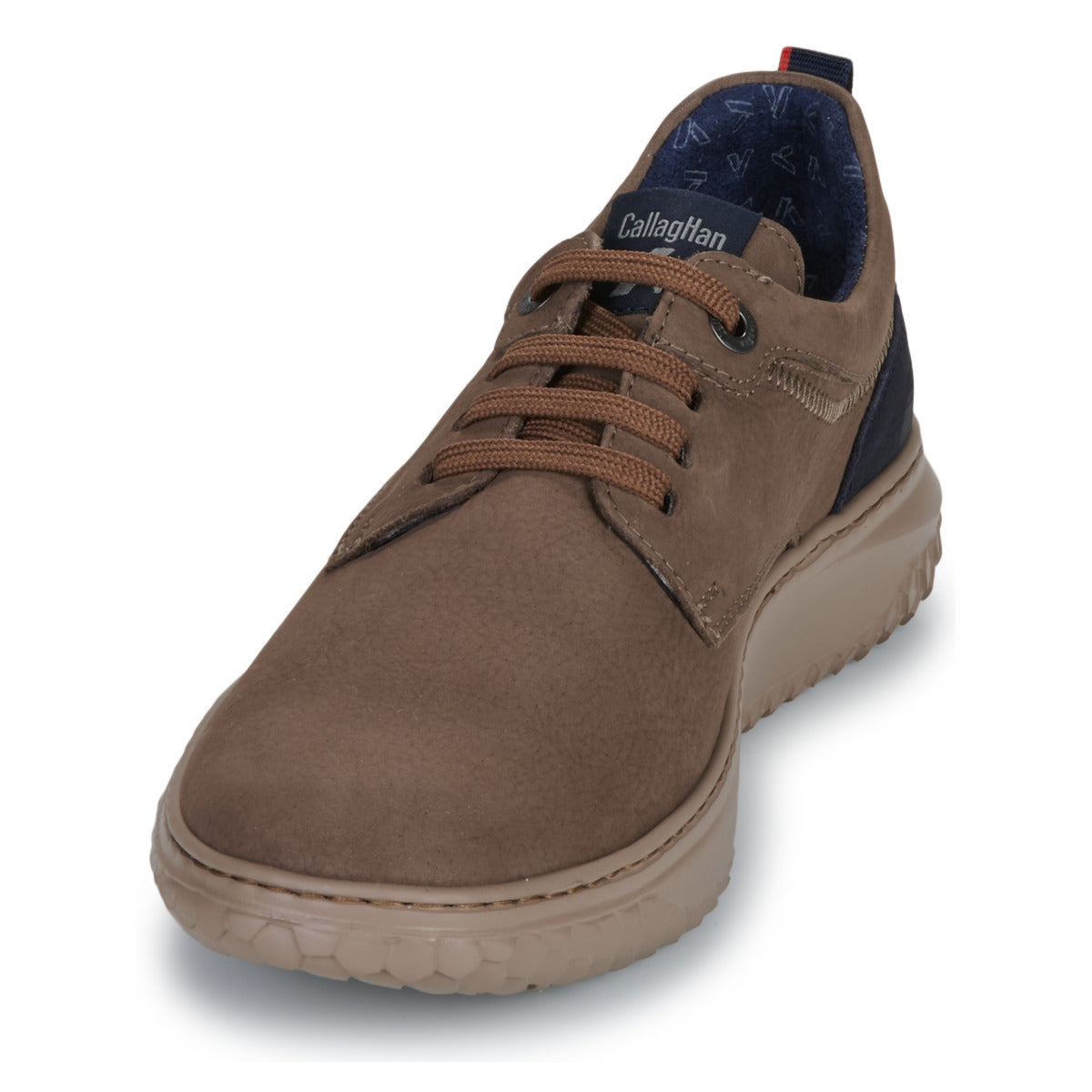 Sneakers Uomo CallagHan  BUKARO TAUPE   BUKARO MARINO  Marrone