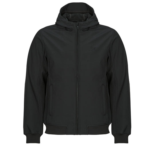 Giacca Sportiva Uomo Lyle & Scott  Tonal Fleece Back Softshell  Nero
