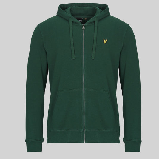 Giacca Sportiva Uomo Lyle & Scott  ZIP Through Hooded Jacket  Verde