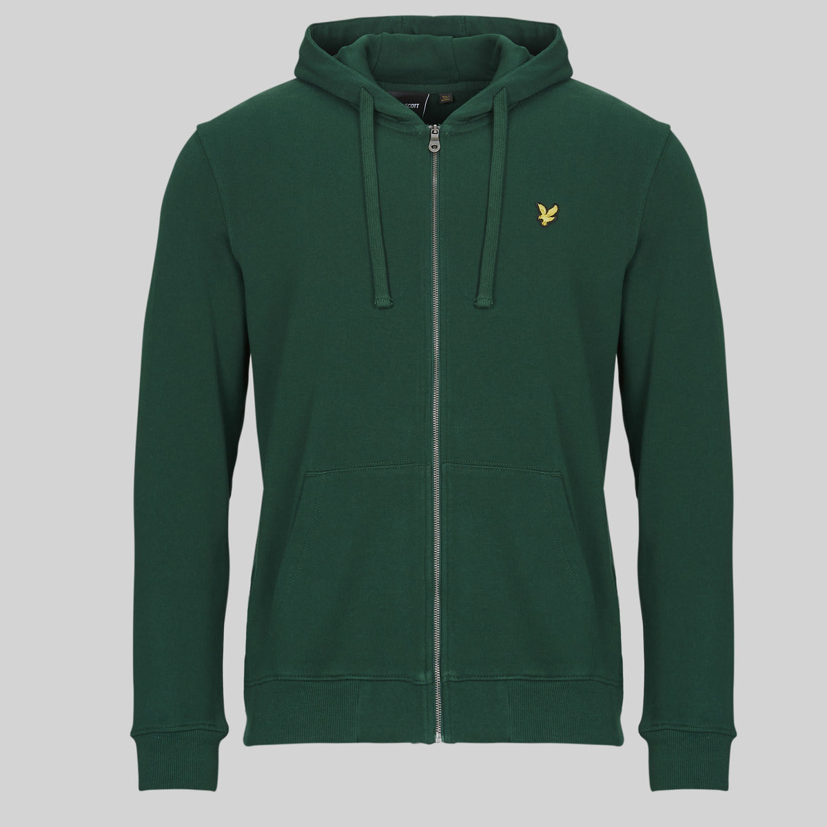 Giacca Sportiva Uomo Lyle & Scott  ZIP Through Hooded Jacket  Verde