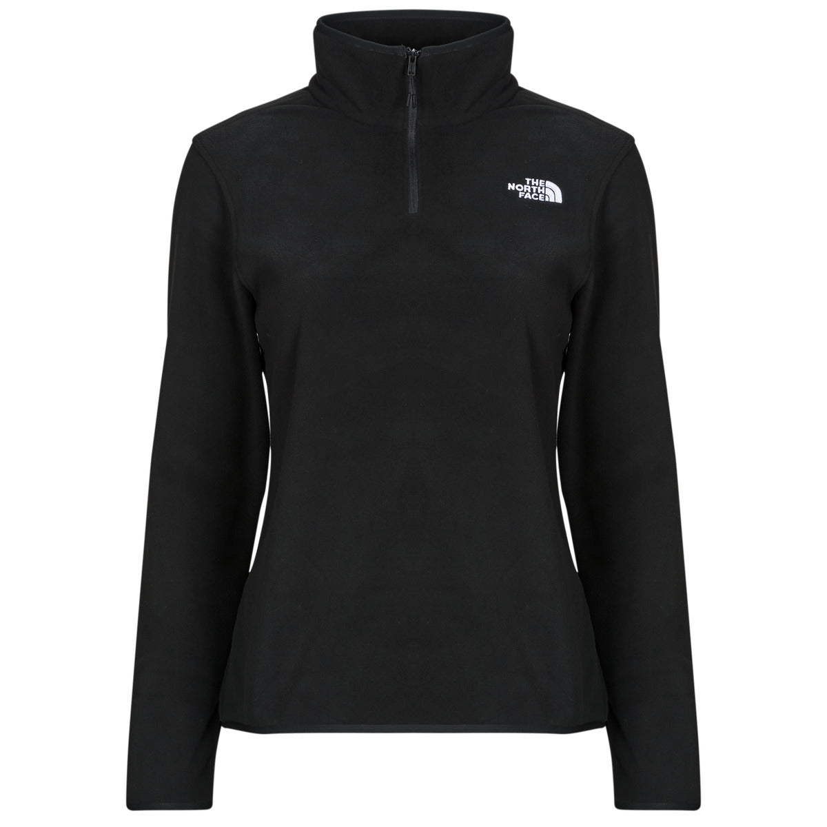 Felpa Donna The North Face  GLACIER FLEECE 1/4 ZIP  Nero