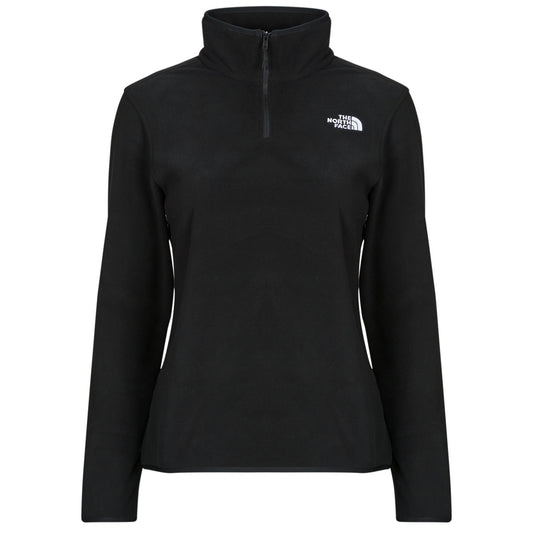 Felpa Donna The North Face  GLACIER FLEECE 1/4 ZIP  Nero