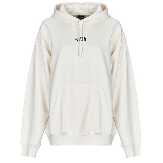 Felpa Donna The North Face  W ESSENTIAL OVERSIZE  Bianco