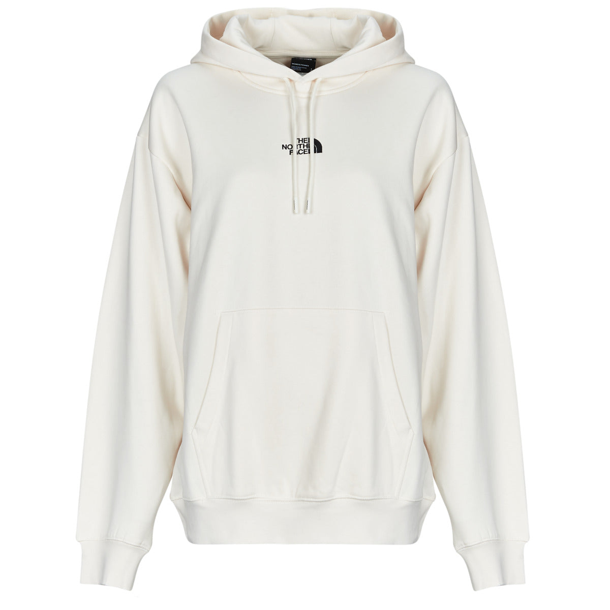 Felpa Donna The North Face  W ESSENTIAL OVERSIZE  Bianco
