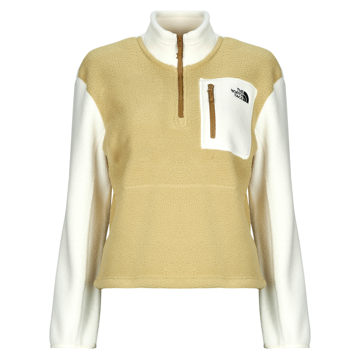 Felpa Donna The North Face  W YUMIORI 1/4 ZIP  Beige