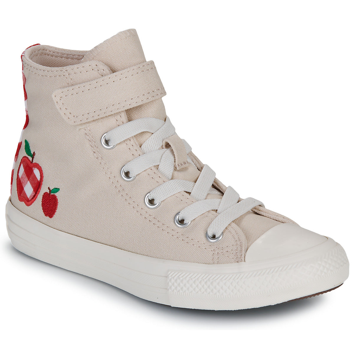 Scarpe bambini ragazza Converse  CHUCK TAYLOR ALL STAR CHECKERED ACCENTS EASY-ON  Bianco