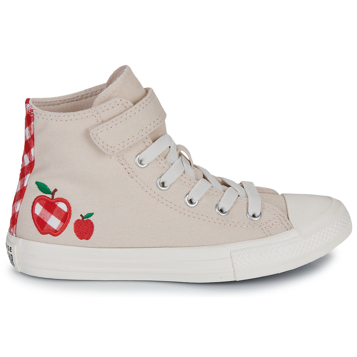 Scarpe bambini ragazza Converse  CHUCK TAYLOR ALL STAR CHECKERED ACCENTS EASY-ON  Bianco