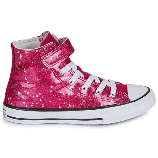 Scarpe bambini ragazza Converse  CHUCK TAYLOR ALL STAR GLITTER EASY ON  Rosa