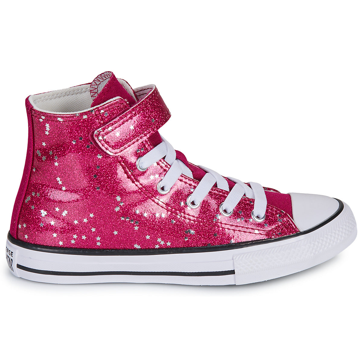 Scarpe bambini ragazza Converse  CHUCK TAYLOR ALL STAR GLITTER EASY ON  Rosa