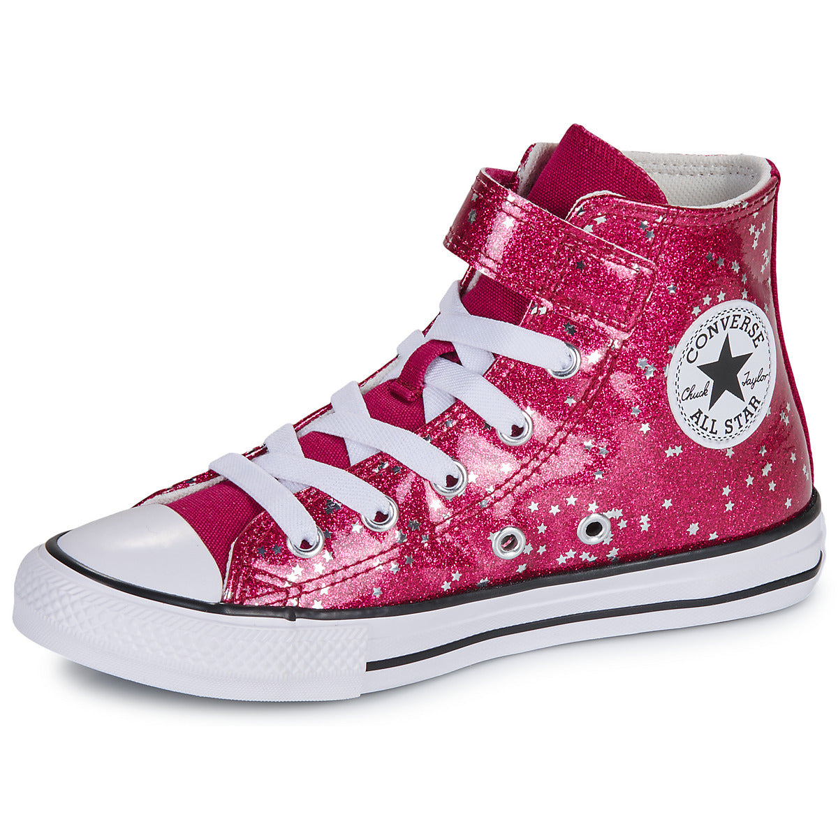 Scarpe bambini ragazza Converse  CHUCK TAYLOR ALL STAR GLITTER EASY ON  Rosa