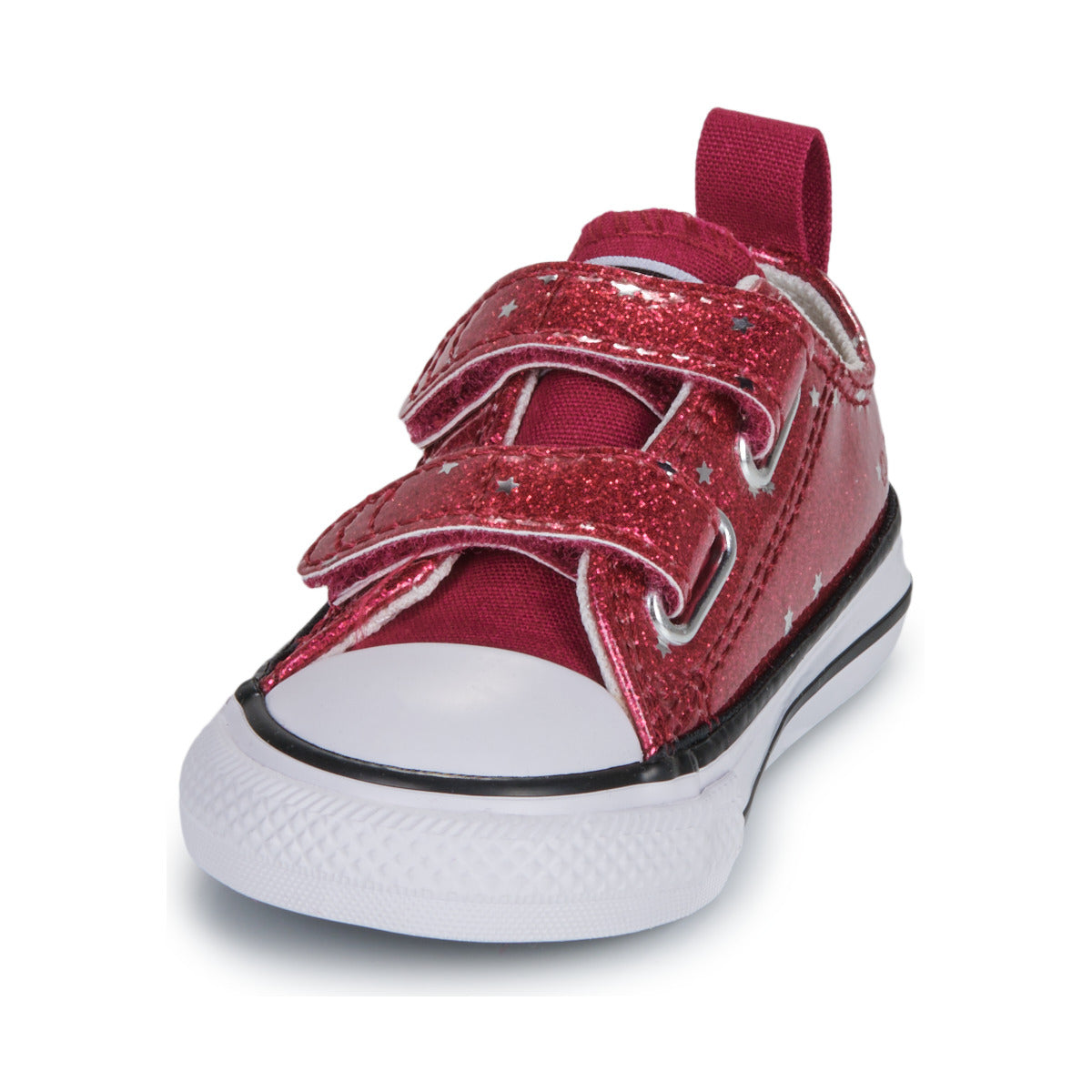 Scarpe bambini ragazza Converse  CHUCK TAYLOR ALL STAR GLITTER EASY ON  Rosso