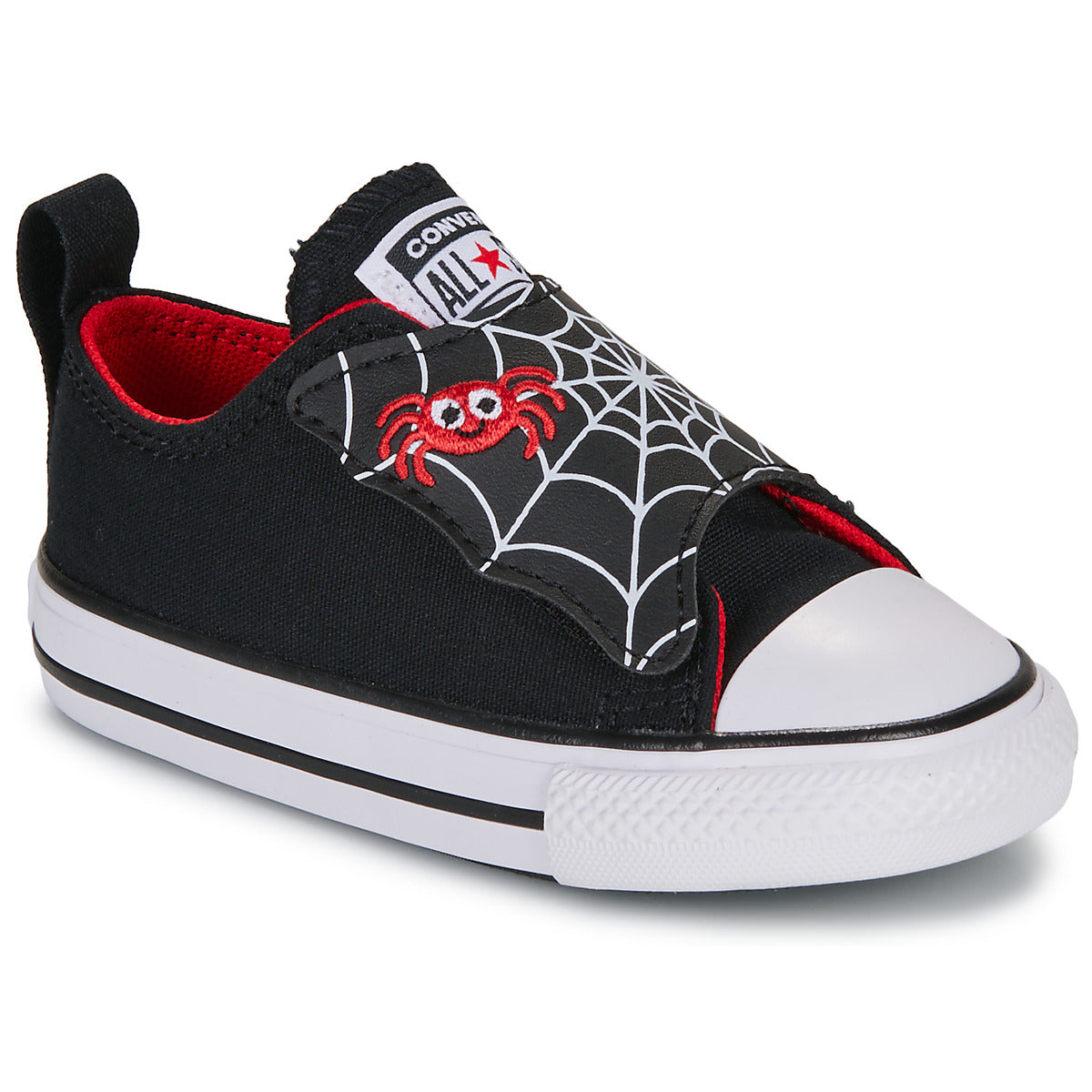 Scarpe bambini ragazzo Converse  CHUCK TAYLOR ALL STAR ONE STRAP  Nero