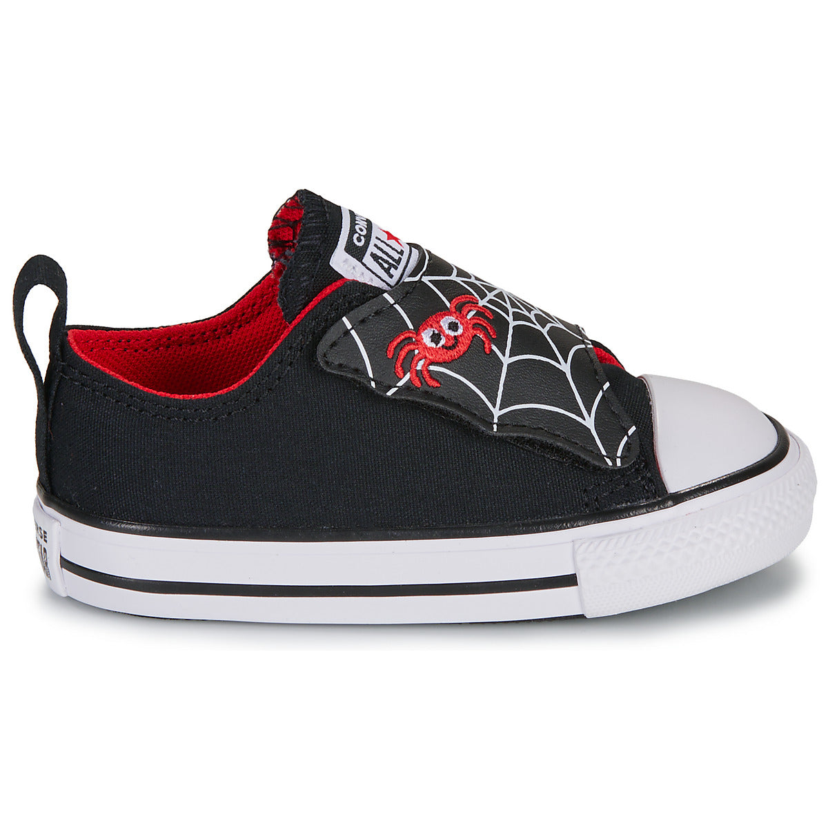 Scarpe bambini ragazzo Converse  CHUCK TAYLOR ALL STAR ONE STRAP  Nero