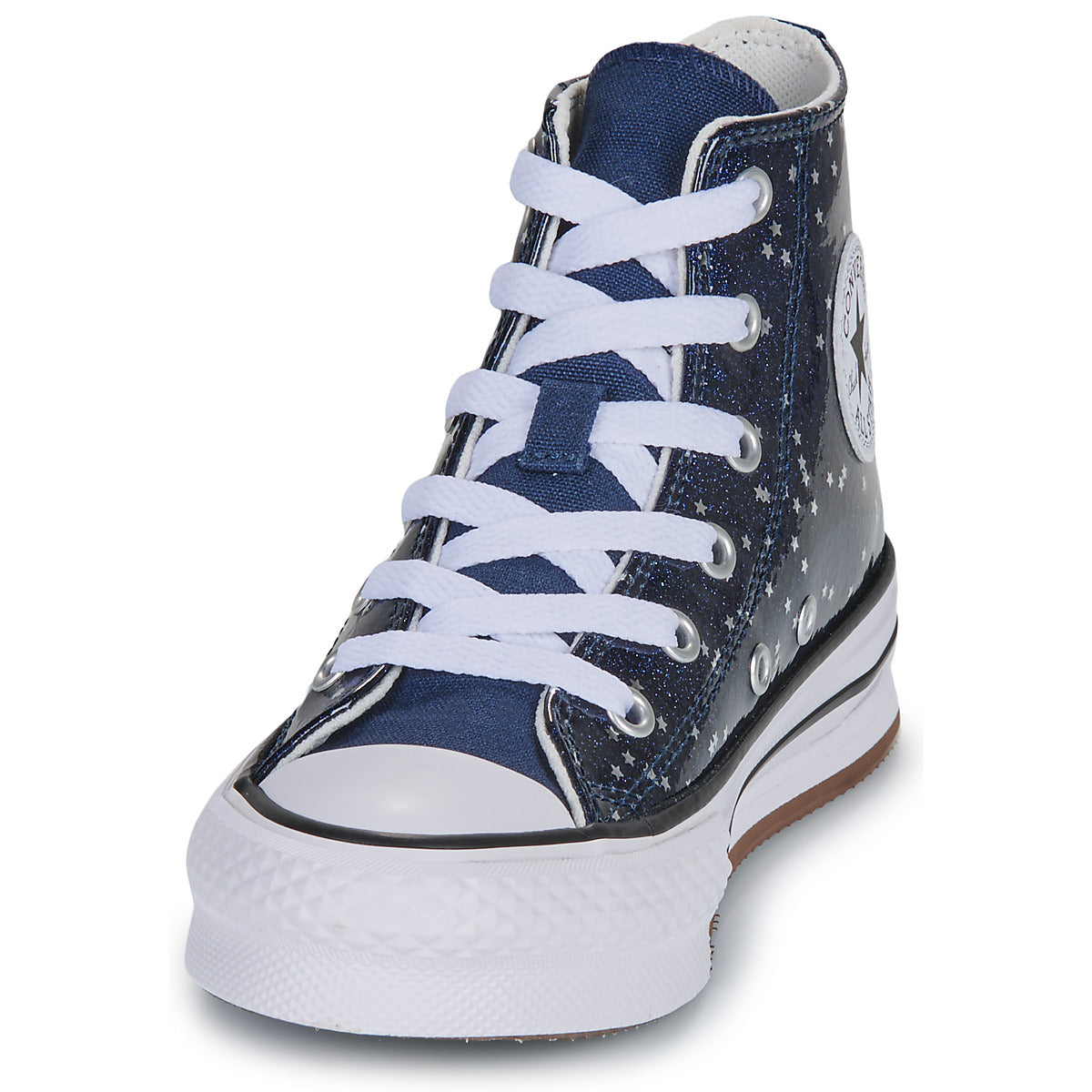 Scarpe bambini ragazza Converse CHUCK TAYLOR ALL STAR EVA LIFT GLITTER PLATFORM Blu