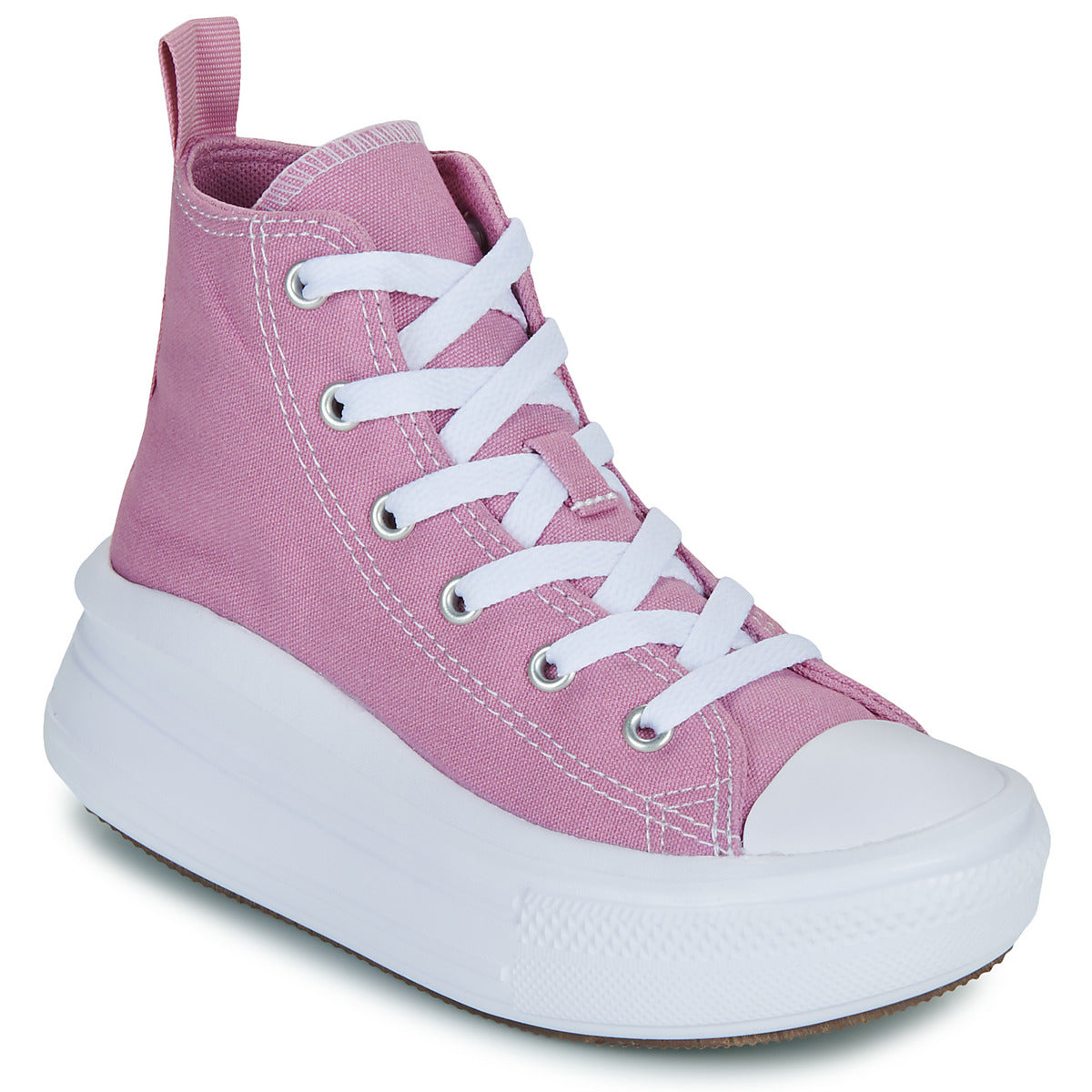 Scarpe bambini ragazza Converse  CHUCK TAYLOR ALL STAR MOVE PLATFORM  Rosa