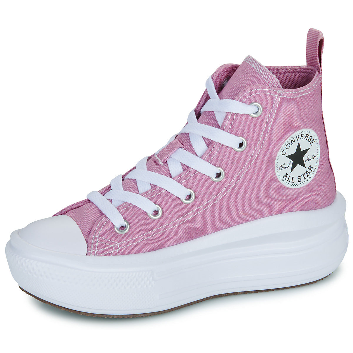 Scarpe bambini ragazza Converse CHUCK TAYLOR ALL STAR MOVE PLATFORM Rosa