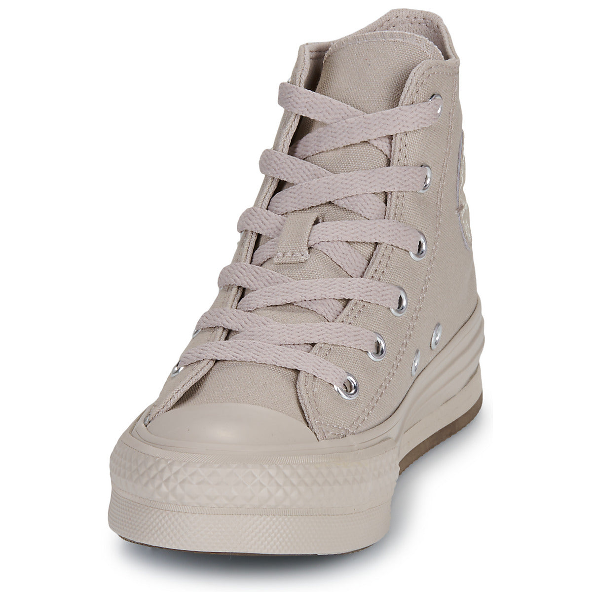 Scarpe bambini ragazza Converse  CHUCK TAYLOR ALL STAR EVA LIFT MONOCHROME  Beige