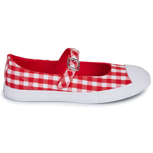 Ballerine bambina ragazza Converse  DAINTY MARY JANE  Rosso