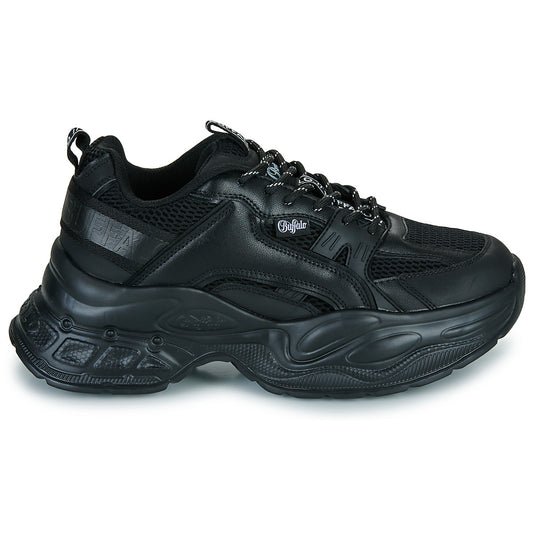 Sneakers basse Donna Buffalo  YUNO  Nero