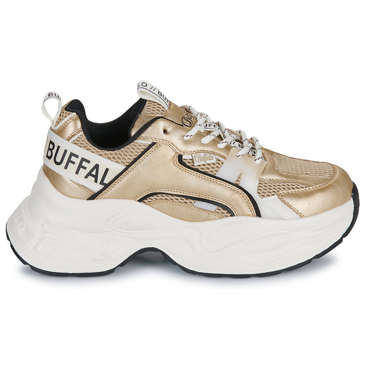 Sneakers basse Donna Buffalo YUNO Oro