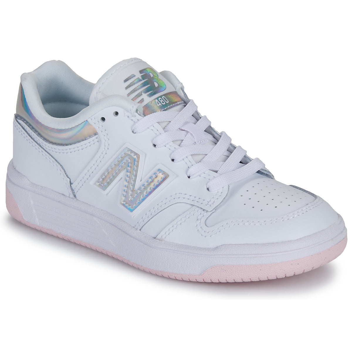 Scarpe bambini ragazza New Balance 480 Bianco