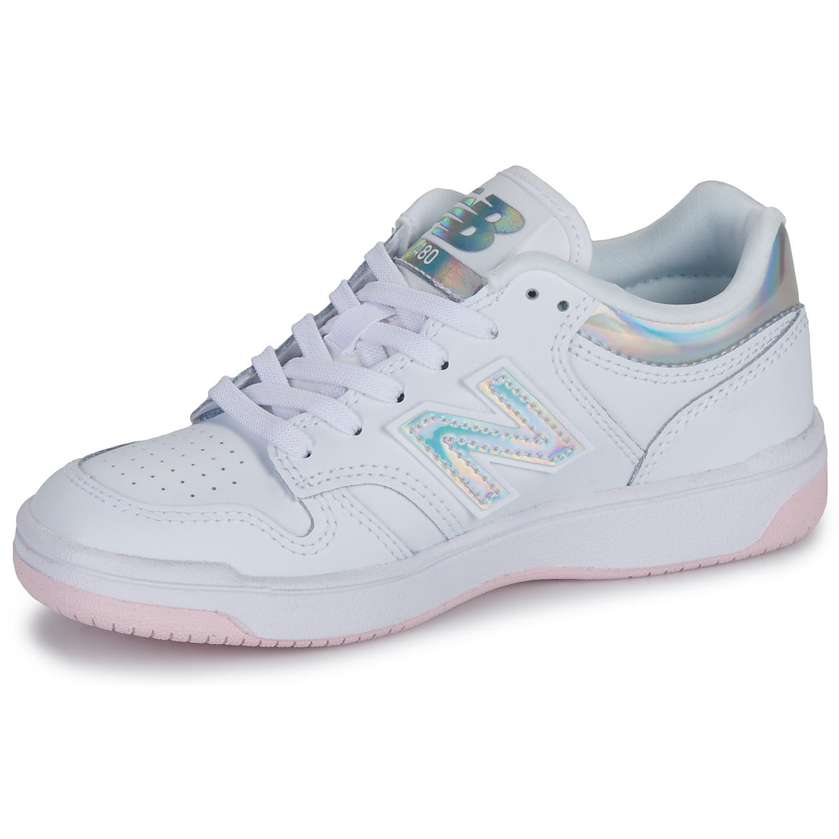 Scarpe bambini ragazza New Balance 480 Bianco