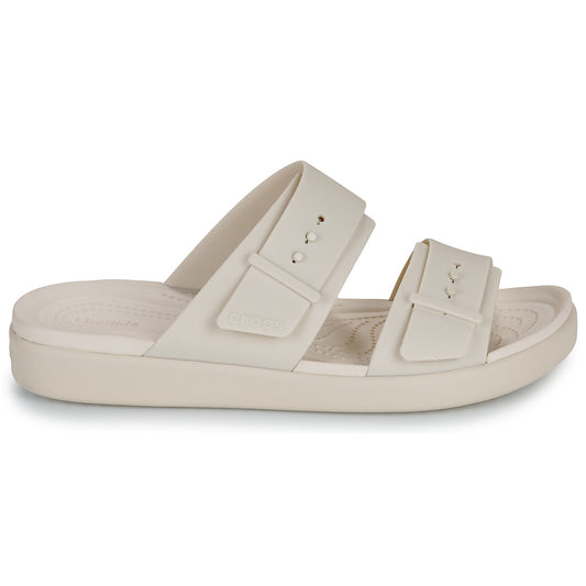 Scarpe Donna Crocs Brooklyn Buckle Low Low Beige