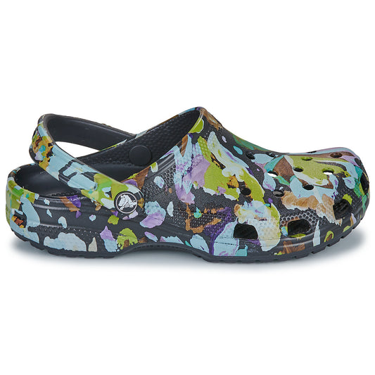 Scarpe Donna Crocs  Classic Painted Floral Clog  Multicolore