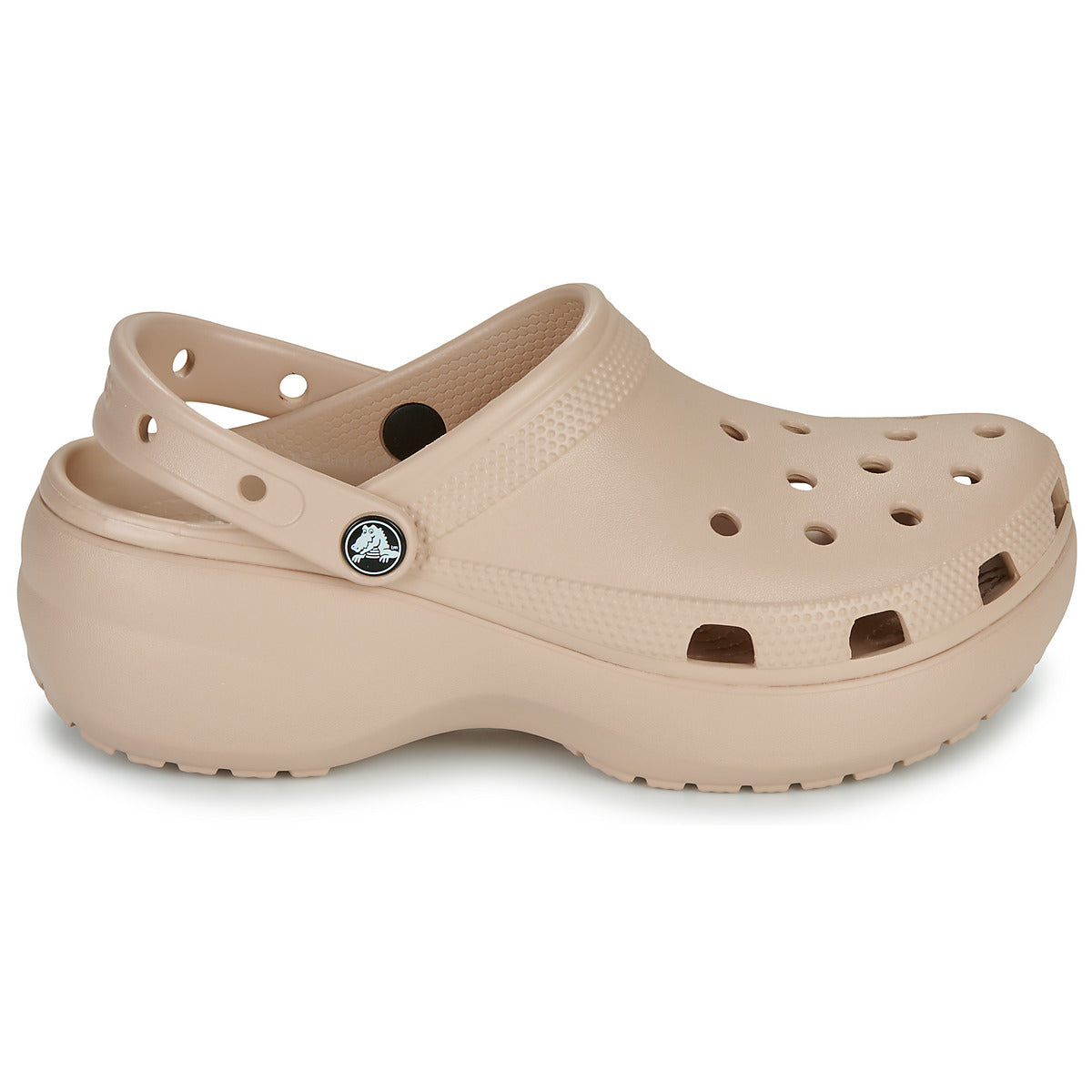 Scarpe Donna Crocs Classic Platform Clog W Beige