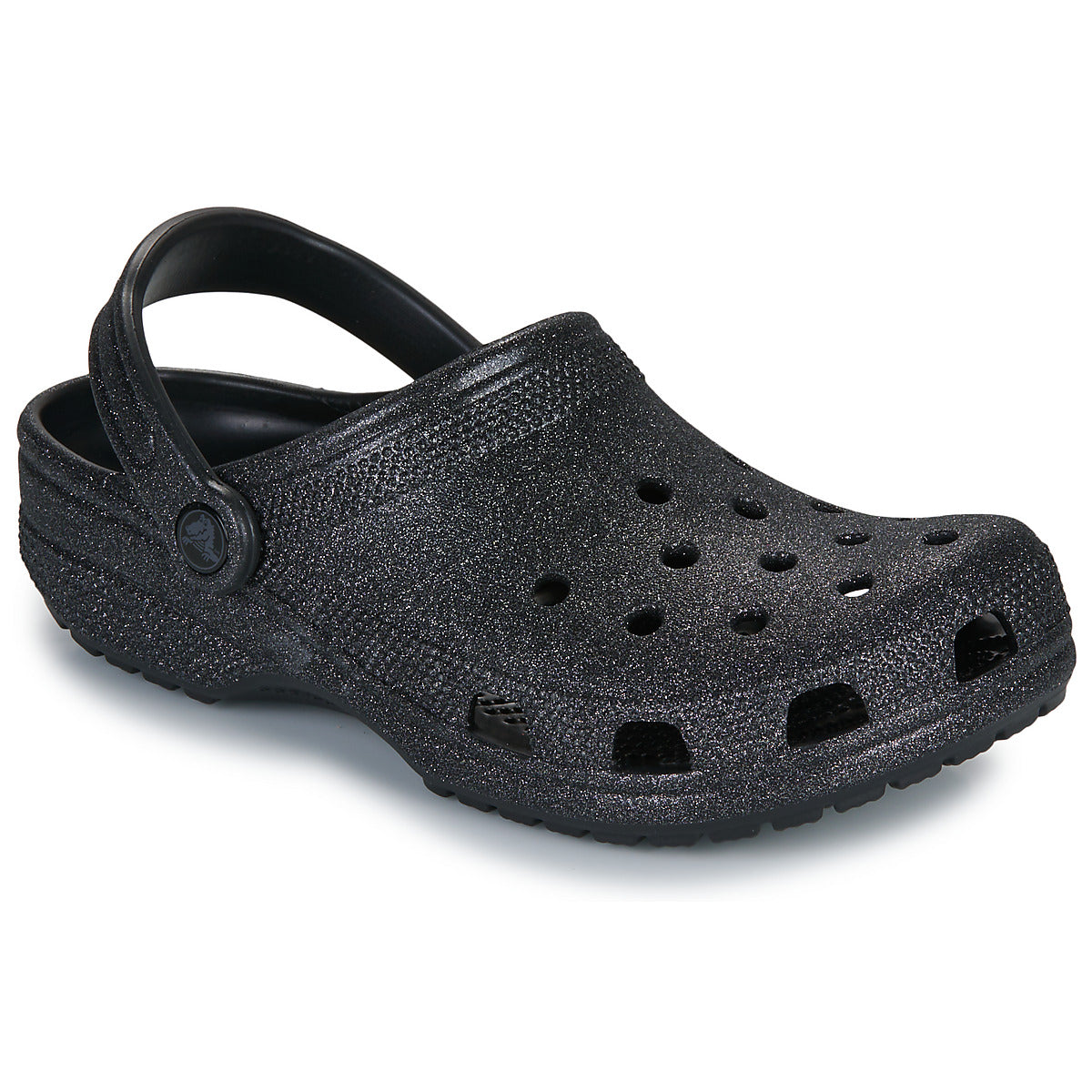 Scarpe Donna Crocs  Classic Glitter Clog  Nero