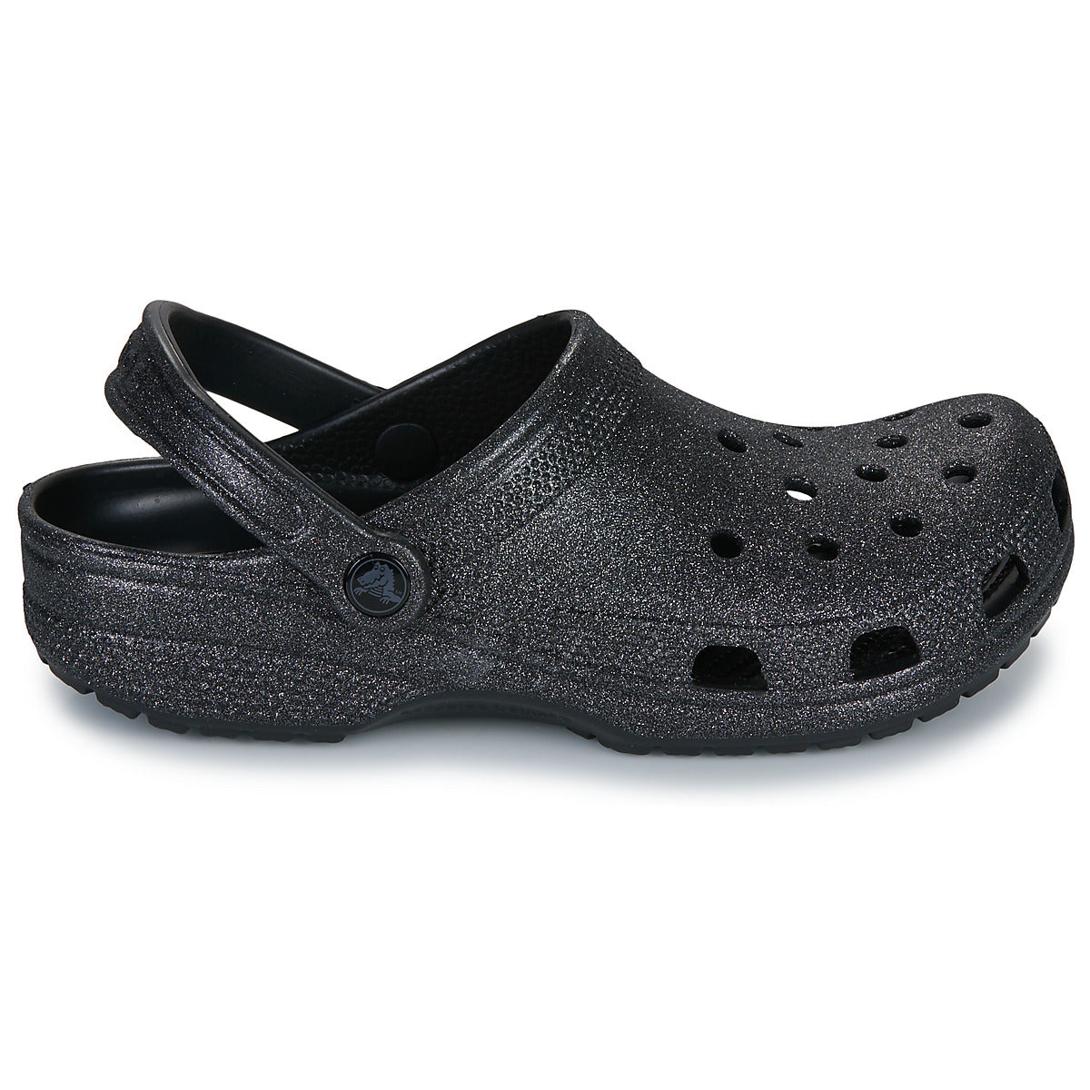 Scarpe Donna Crocs  Classic Glitter Clog  Nero