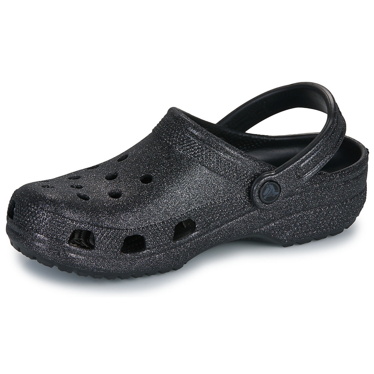 Scarpe Donna Crocs  Classic Glitter Clog  Nero
