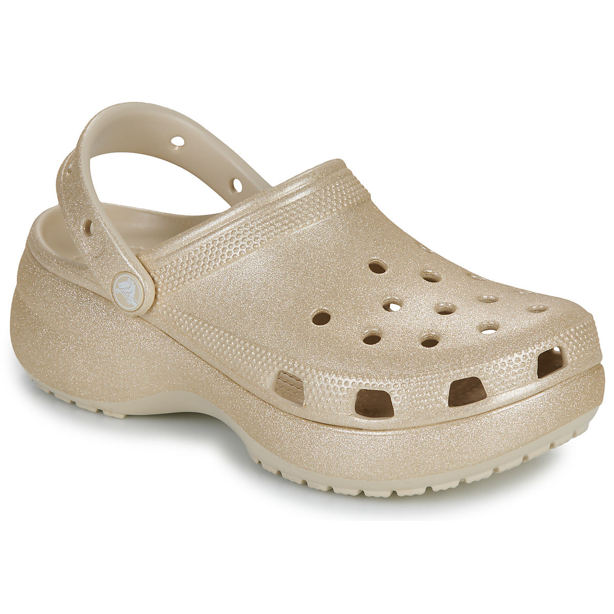 Scarpe Donna Crocs  Classic Platform Glitter ClogW  Oro