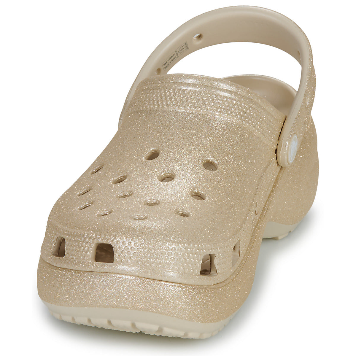 Scarpe Donna Crocs  Classic Platform Glitter ClogW  Oro