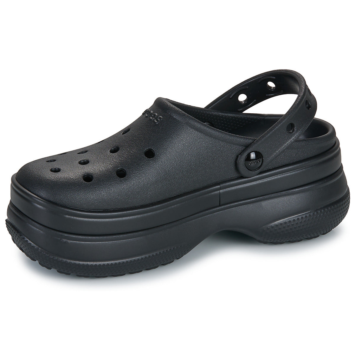 Scarpe Donna Crocs  Classic Stacked Clog  Nero