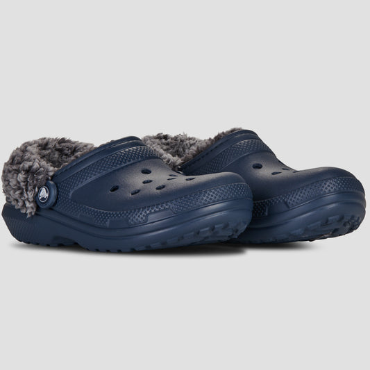 Scarpe Uomo Crocs  Classic Fleece Lined Clog  Blu