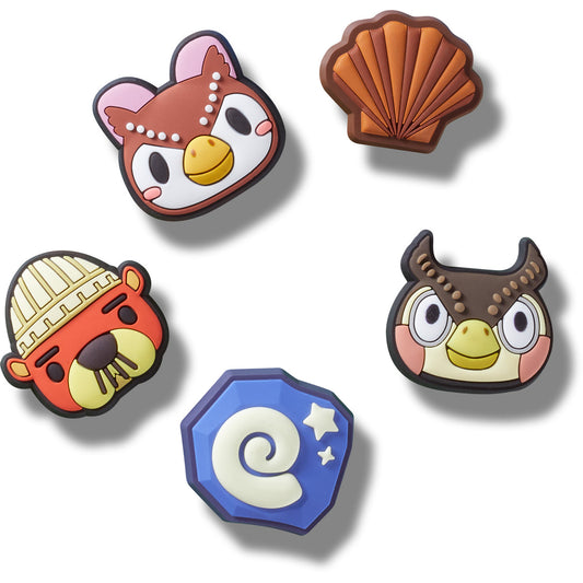 Accessori scarpe Uomo Crocs  Animal Crossing Collector 5Pck  Multicolore