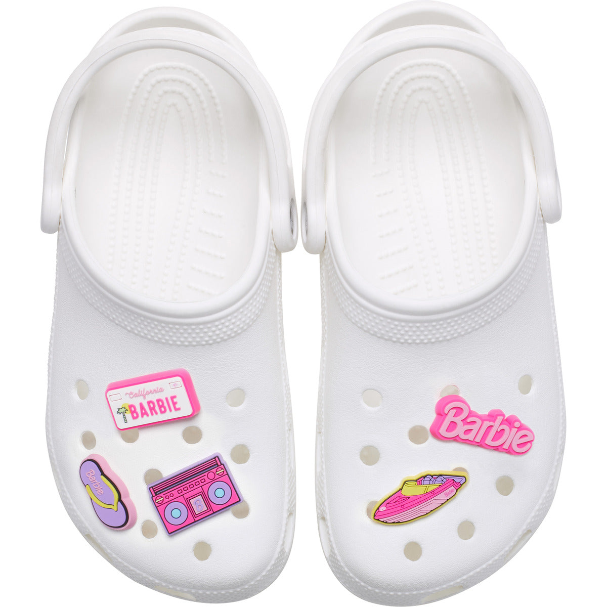 Accessori scarpe Donna Crocs  Barbie Retro 5 Pck  Multicolore