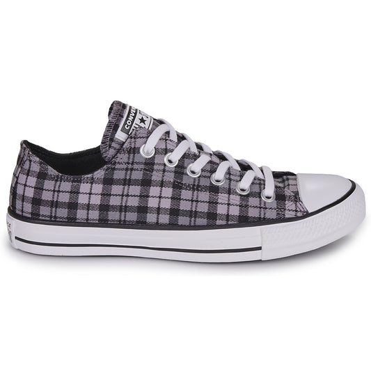 Sneakers basse Donna Converse CHUCK TAYLOR ALL STAR PLAID Grigio