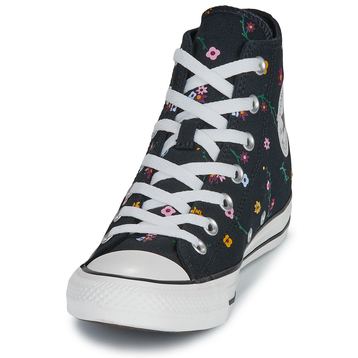 Sneakers alte Donna Converse  CHUCK TAYLOR ALL STAR FLORAL  Nero